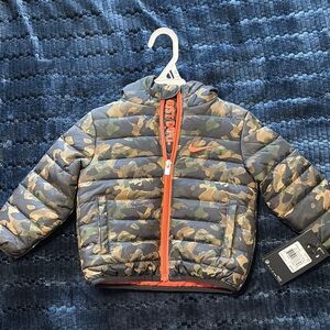 Baby Nike Camo Puffer Jacket
